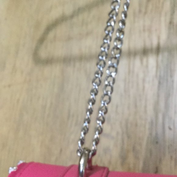 NWT Madden NYC clear PVC purse with chain strap and matching zip coin  purse - Picture 4 of 8